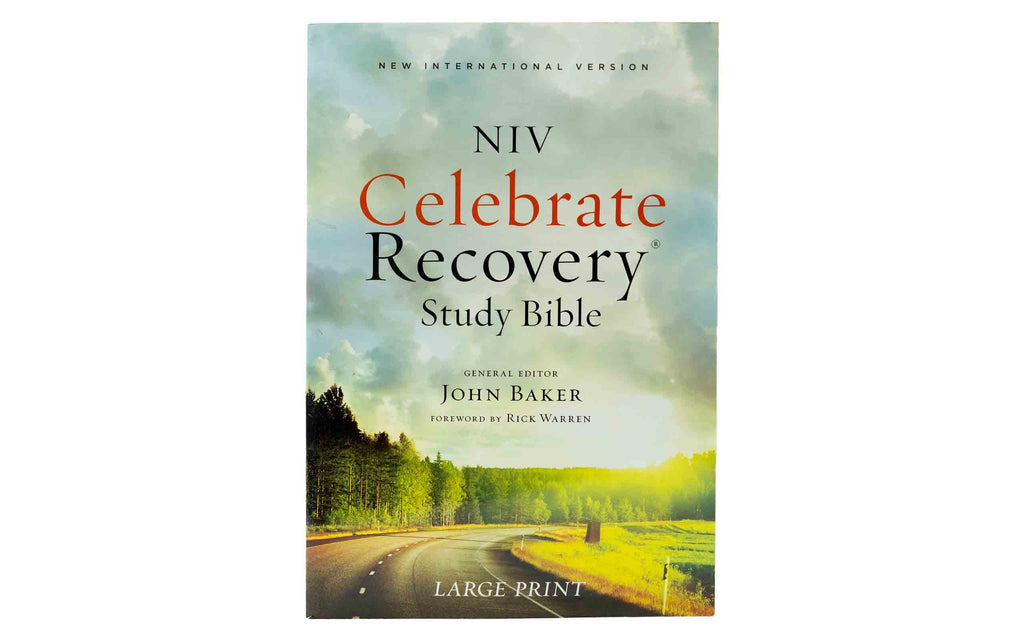 NIV Celebrate Recovery Study Bible Large + Revelation: A Mentor Expository Commenta Combo