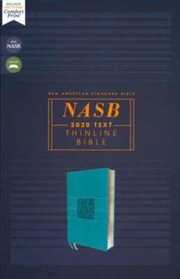 2020 NASB Thinline Leathersoft Bible with Comfort Print and Red Letter