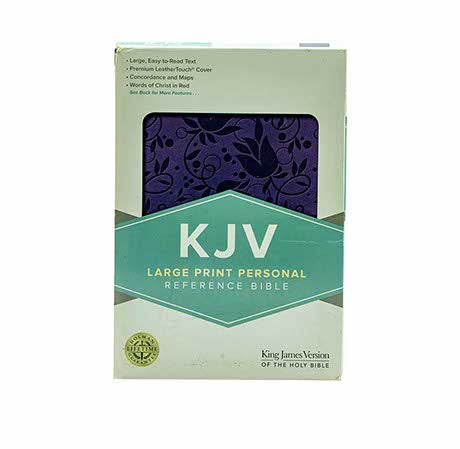 KJV Large Print Personal Reference Bible + NLT Life Recovery Bible, Second Edition  Combo