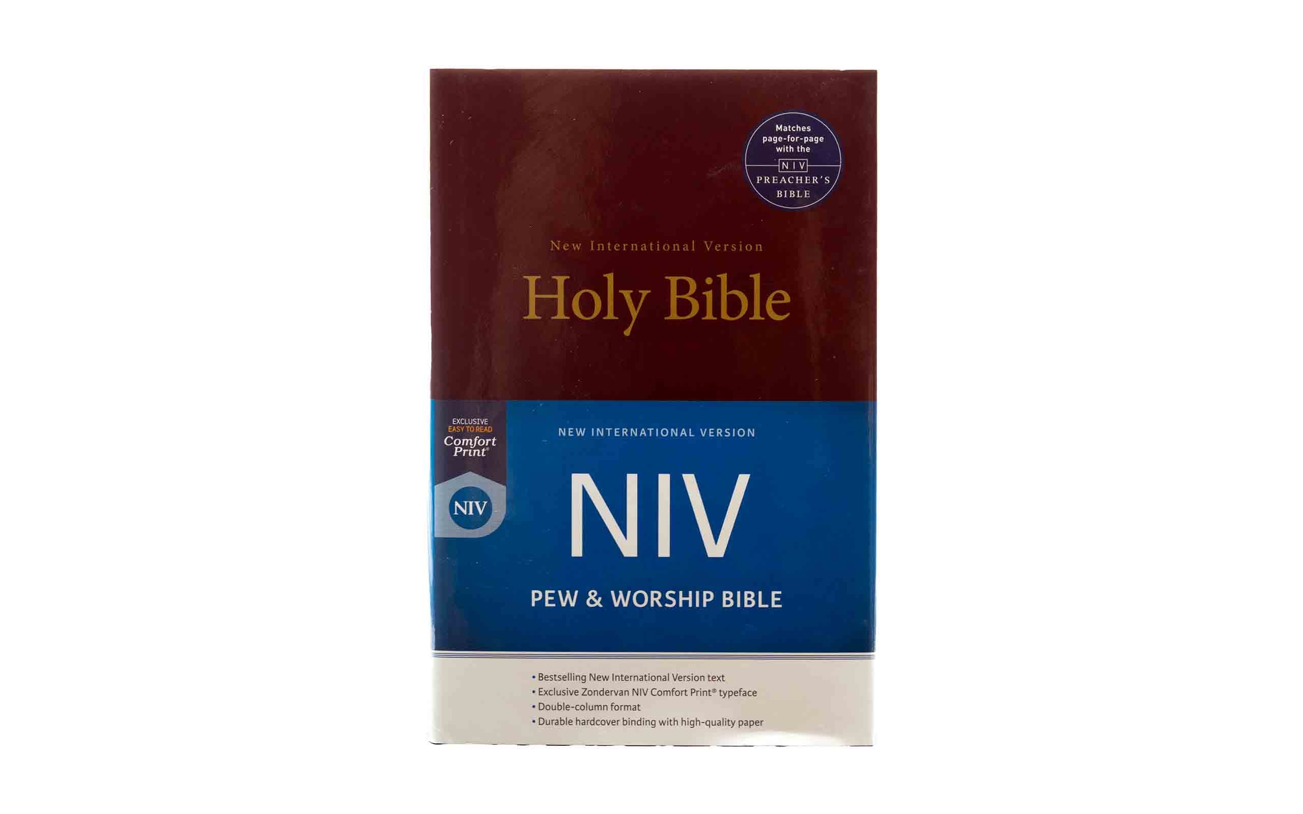 NIV Pew and Worship Bible