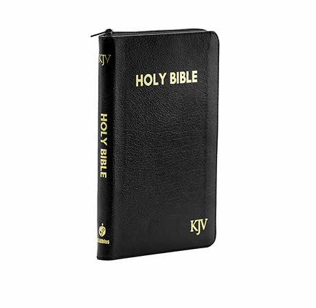 KJV Holy Bible Medium Zip and Index Blac + The KJV Study Bible (Two-Tone Brown) (Ki Combo