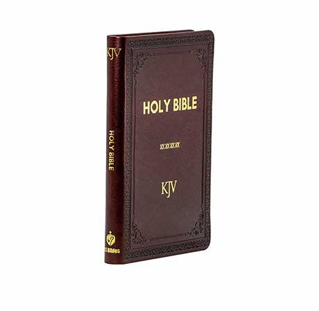 KJV Holy Bible - Medium Brown Polyuretha + Complete Evangelical Parallel Bible: KJV Combo