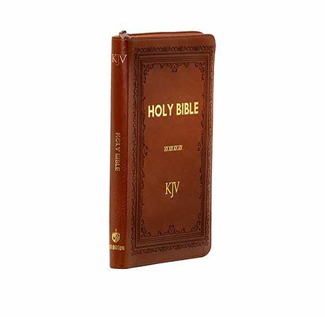 KJV Holy Bible Medium Zip Polyurethane G + KJV Holy Bible Wide-margin Personal Note Combo