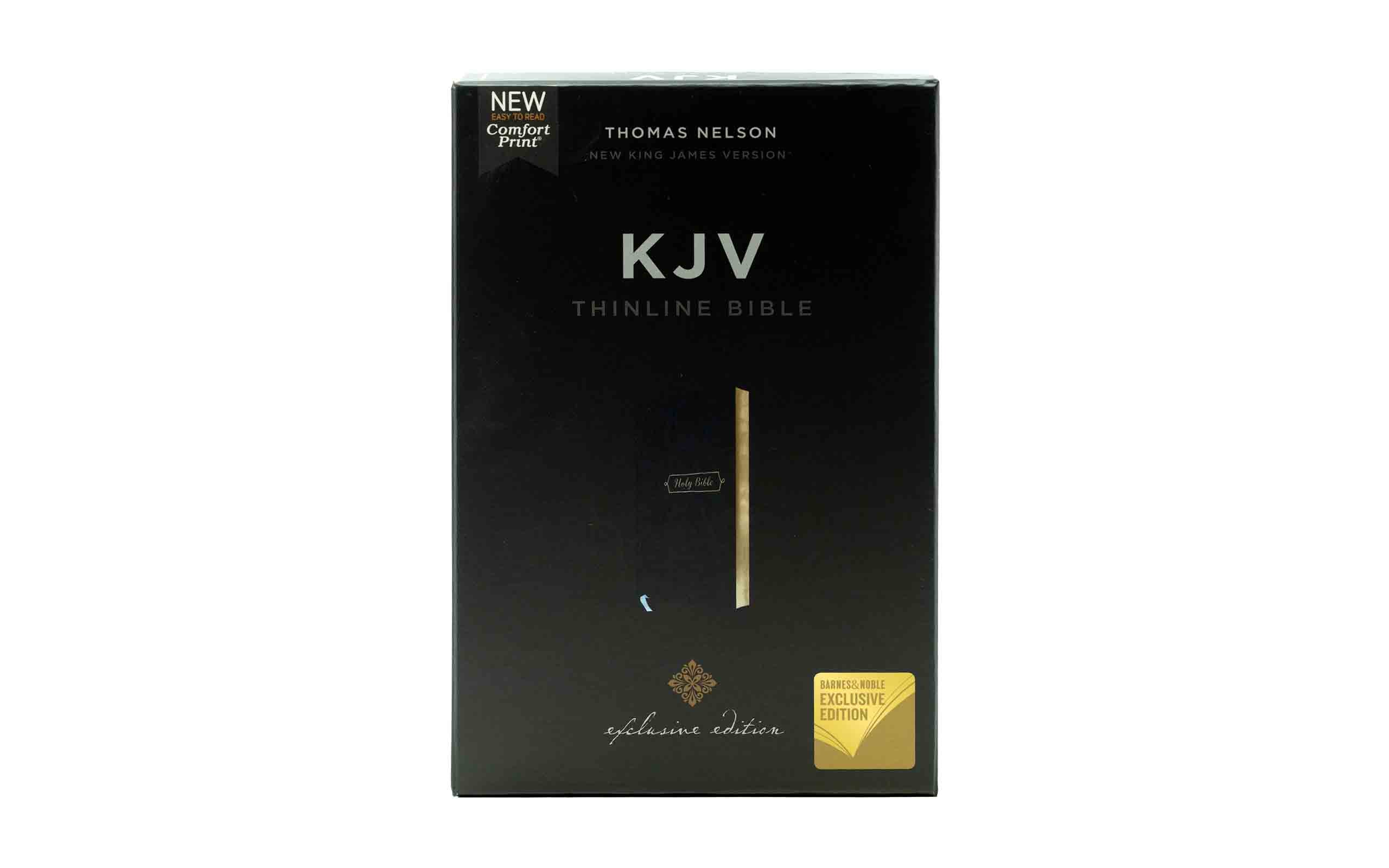KJV Thinline  Bible | Christian Bible Se + The Englishman’s Hebrew Concordance of t Combo