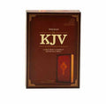 KJV Large Print Compact Reference Bible  + KJV On-the-Go Bible - Slate Blue Compact Combo