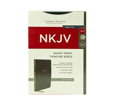 NKJV Giant Print Thinline Bible | Christian Bible Service + The One Year Heaven on Earth Devotional: