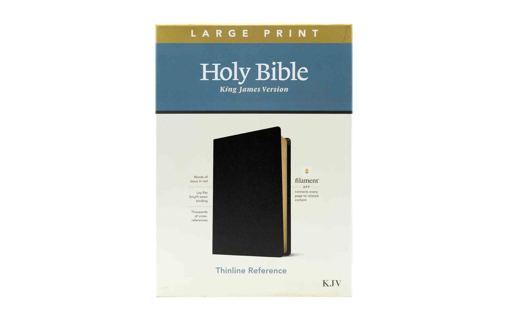 KJV Large Print Thinline Reference Bible + NIV understand the Faith Study Bible: |  Combo