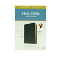 KJV Large Print Thinline Reference Bible + NIV The Charles F. Stanley Life Principl Combo