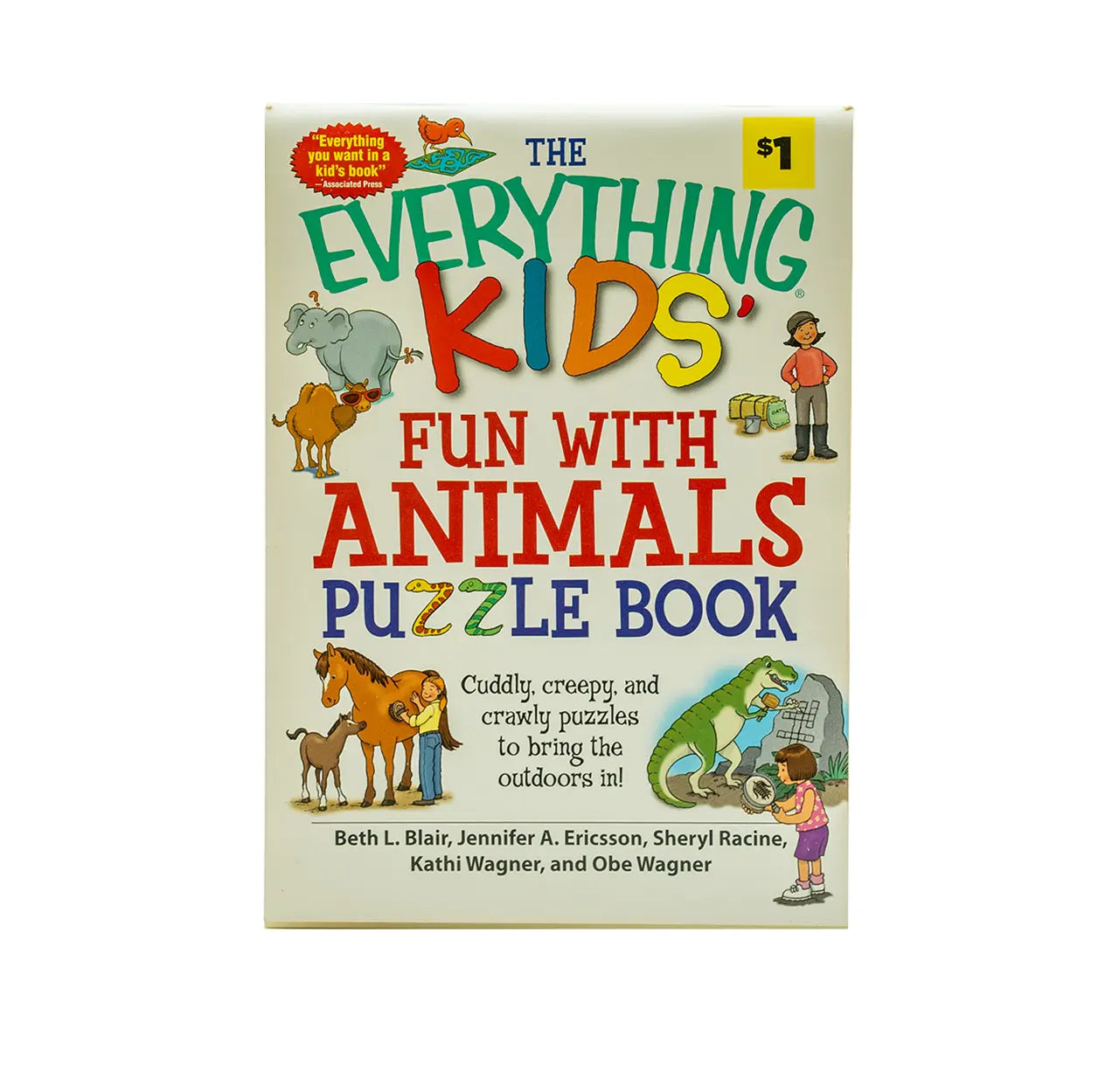 The Everything Kids' Fun with Animals Puzzle Book