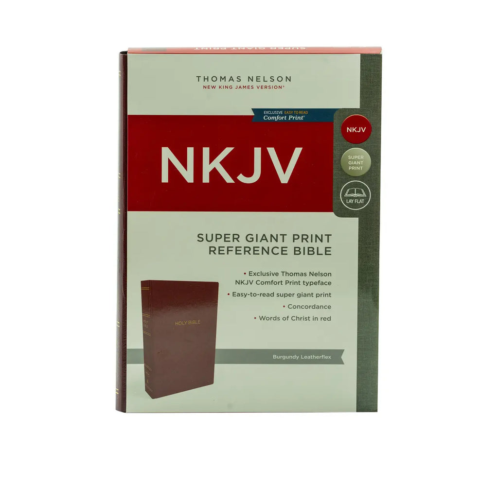 NKJV Super Giant Print Reference Bible | + KJV Solo New Testament: An Uncommon Devo Combo