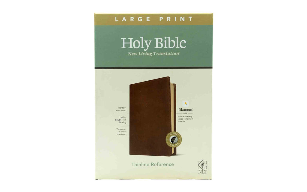 NLT Large Print Thinline Reference Bible + KJV Thompson Chain Reference Bible | Chr Combo