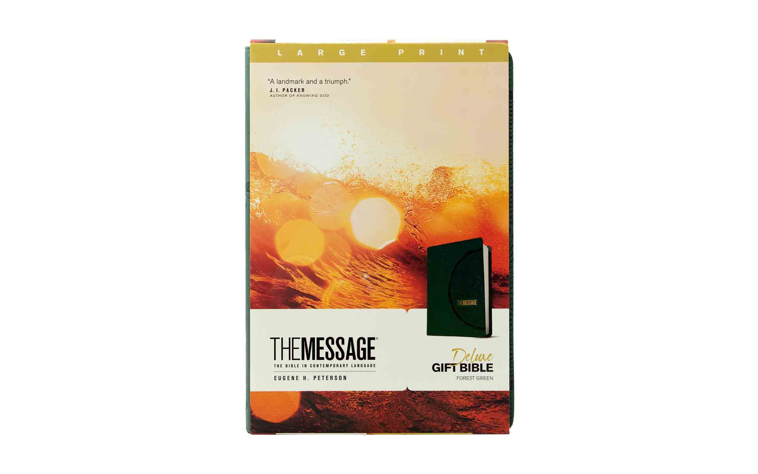Message Deluxe Gift Bible, Large Print