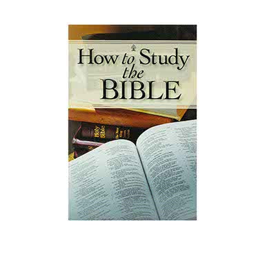 How to Study the Bible