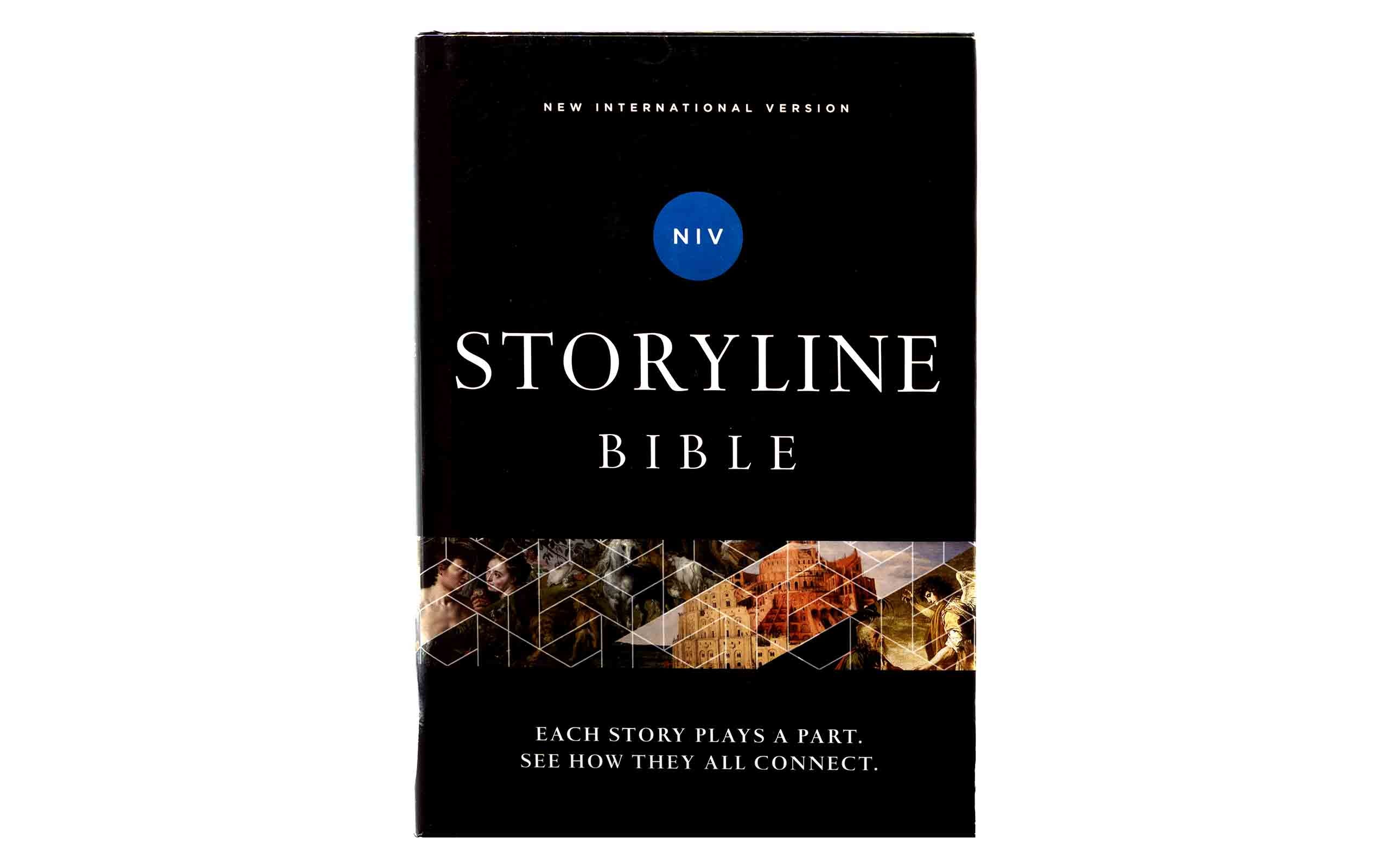 Explore the Bible's biggest story with the NIV Storyline Bible, your journey through the Good Book.