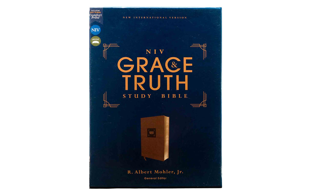 NIV Grace and Truth Study Bible, Red Let + Deuteronomy: A Mentor Expository Comment Combo