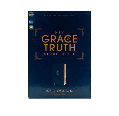 NIV The Grace and Truth Study Bible | Ch + The Bible Knowledge Commentary History | Combo