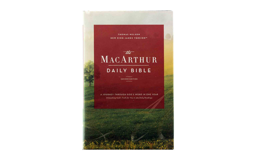 NKJV The Macarthur Daily Bible | Christian Bible Service