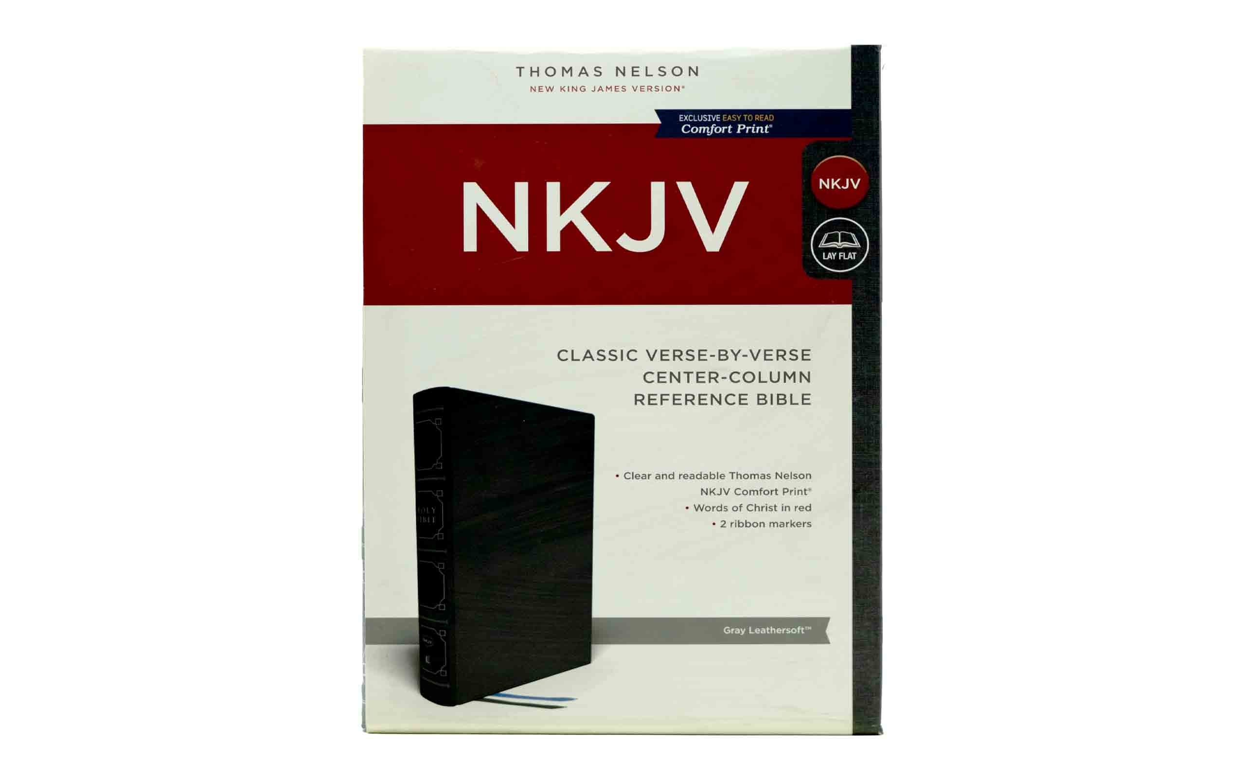 NKJV Holy Bible Reference Classic Verse-by-Verse Center-Column