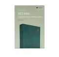 Large Print Thinline Reference Bible in teal leather cover