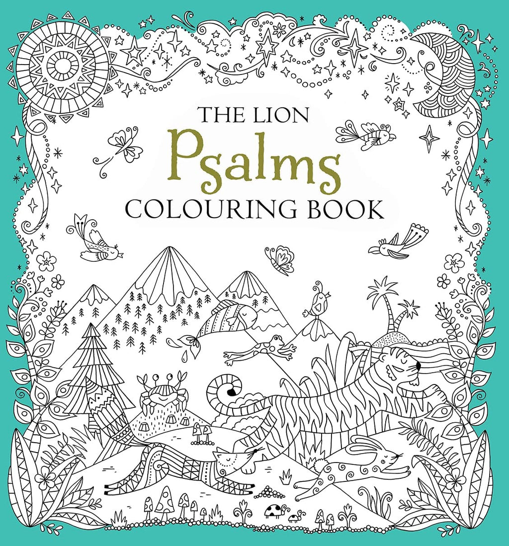The Lion Psalms Colouring Book | Christian Bible Service