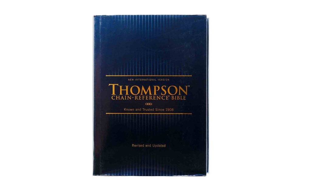 NIV Thompson Chain-Reference Bible | Chr + KJV Personal Size Giant Print Bible - Bl Combo