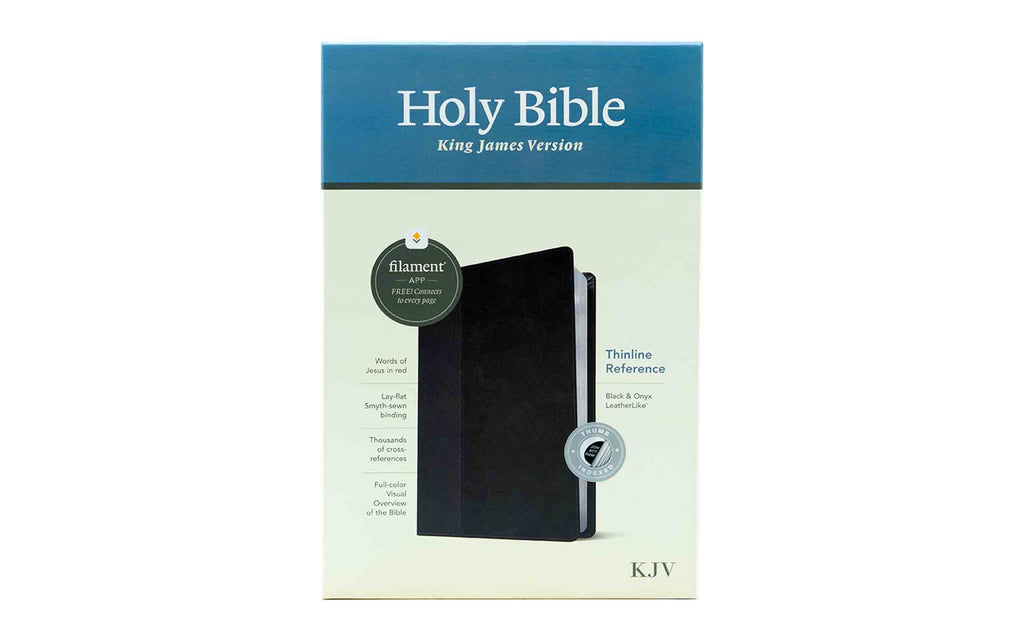 KJV Thinline Reference Bible, Filament E + The KJV Study Bible (Bonded Leather) (Ki Combo