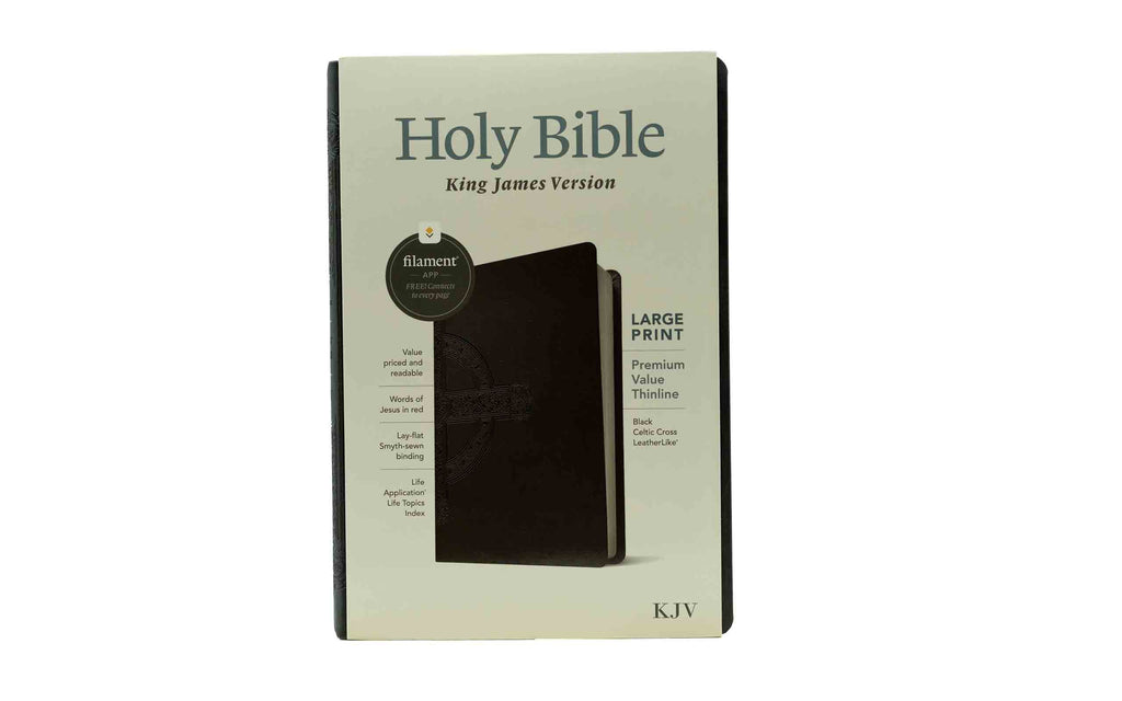 KJV Large Print Premium Value Thinline Bible, Filament Enabled + Revealing Jesus: A 365 Day Devotion