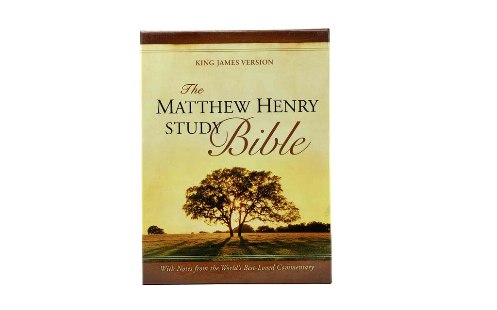 KJV The Matthew Henry Study Bible | Chri + Holman New Testament Commentary: Luke, V Combo
