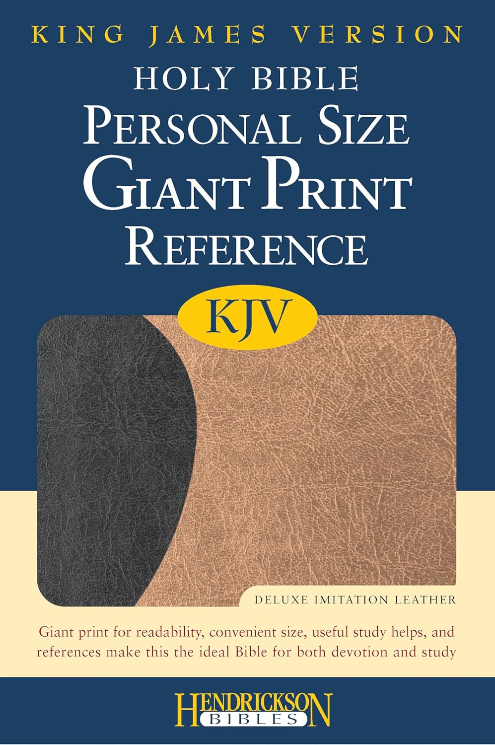 KJV Personal Size Giant Print Reference Bible