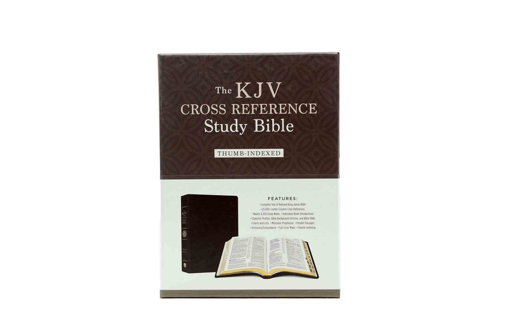 KJV Cross Reference Study Bible - Thumb- + Layman's Bible Commentary Set | Christia Combo