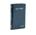 NIV Medium Pearl vinyl Indexed Blue | Ch + NIV Wonders of Creation Holy Bible: Illu Combo