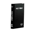 KJV Compact Bible - Black Pebbled Leathe + KJV Holy Bible Compact Edition - Black F Combo