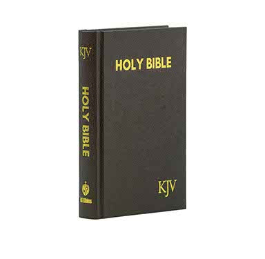 KJV Compact Bible - Tobacco Brown Leathe + KJV Holy Bible Compact - Grained Black F Combo