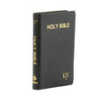 KJV Compact Bible - Black Pebbled Vinyl Edition