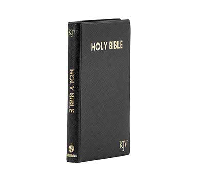 KJV Medium Pearl Vinyl Bible - Classic B + KJV Thinline Bible | Christian Bible Ser Combo
