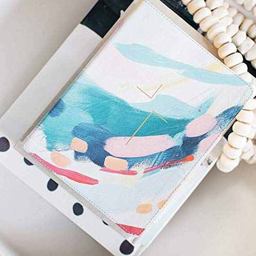 Holy Bible: New International Version, Multi-Color / Teal, Leathersoft, Study, Comfort Print Imitation Leather – Import
