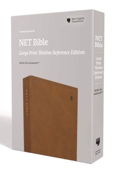 Large Print Brown Leathersoft Thinline Reference Holy Bible