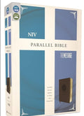 Brown Leathersoft NIV Parallel Bible for study and comparison