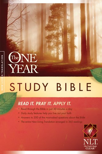 Personal Size One Year Study Bible with NLT translation