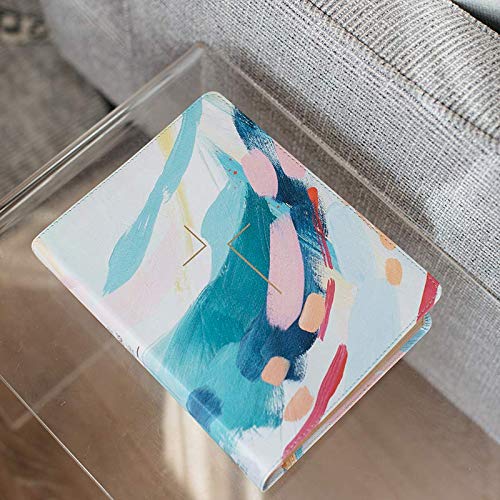 Holy Bible: New International Version, Multi-Color / Teal, Leathersoft, Study, Comfort Print Imitation Leather – Import