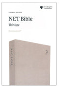 NET Bible | Christian Bible Service + KJV Medium Pearl Vinyl Bible with Thumb  Combo