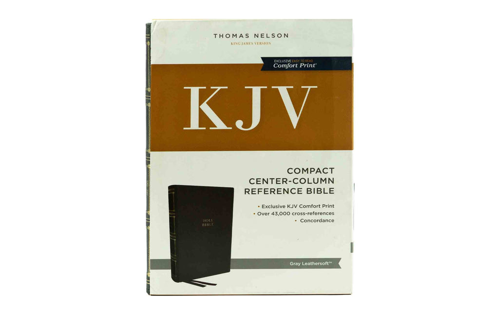 KJV Compact Reference Bible - Charcoal L + The NIV Application Commentary: Exodus | Combo