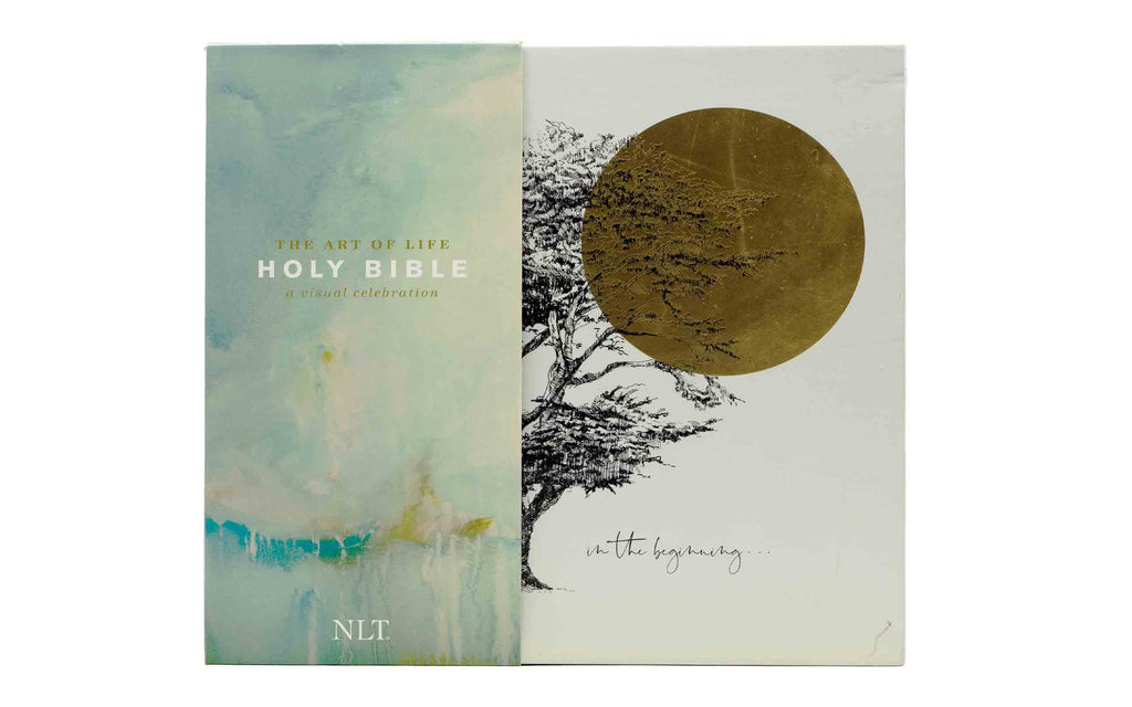 NLT Holy Bible:The Art of Life Holy Bibl + Cruden's Complete Concordance (Hb) | Chr Combo