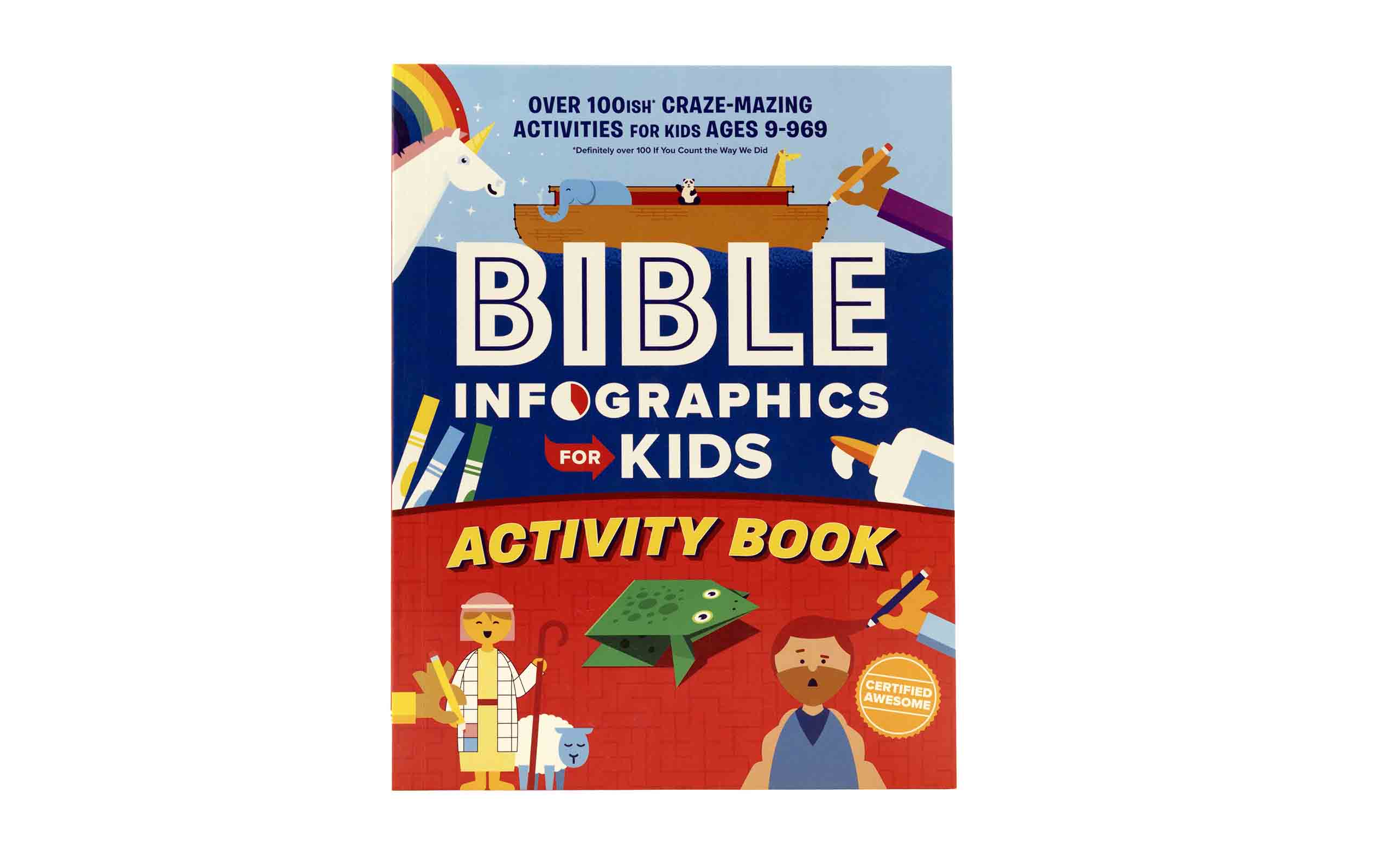 Bible Infographics for Kids Activity Book