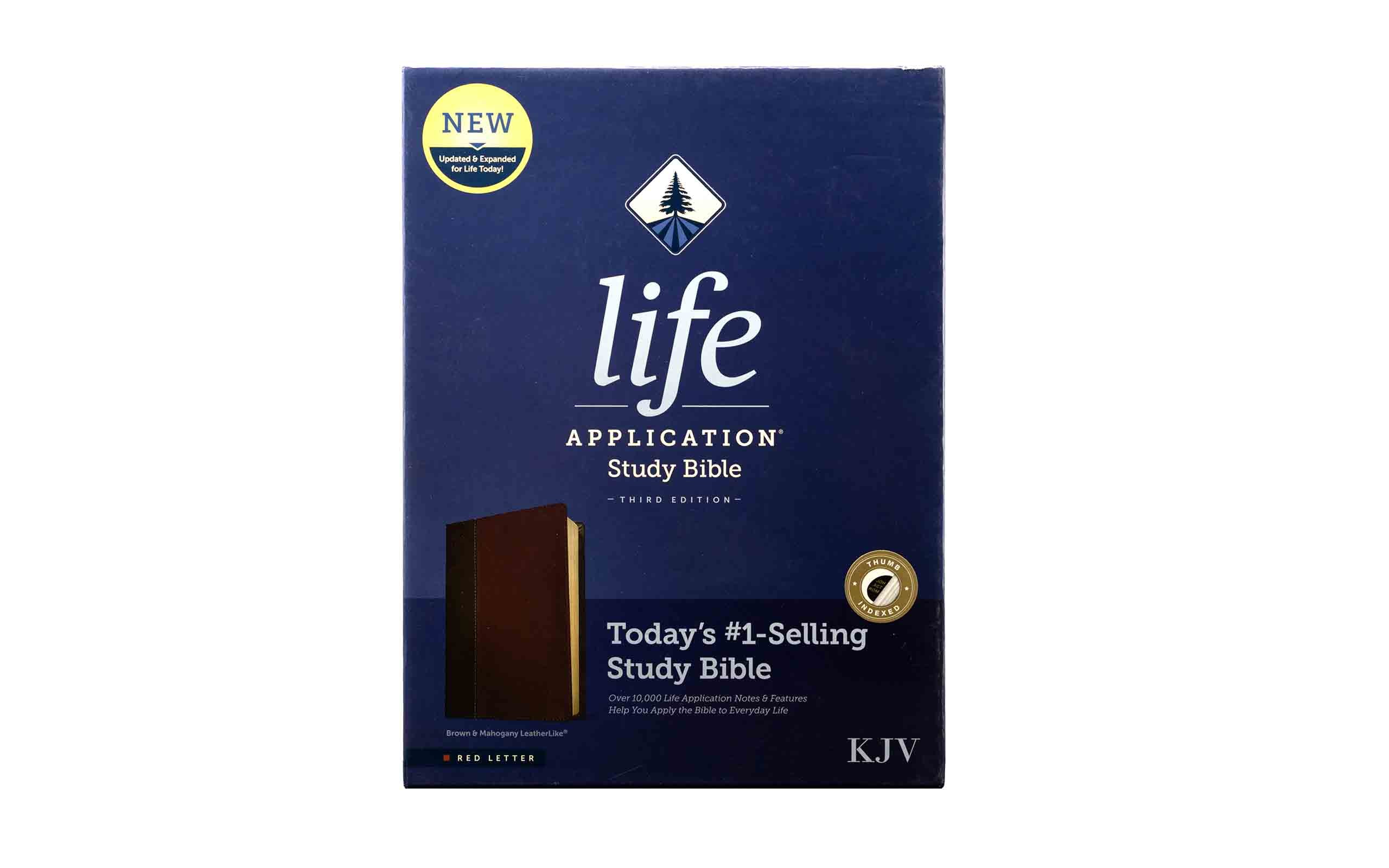 KJV Life Application Study Bible 3rd edition Indexed
