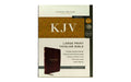 KJV Thinline Large Print Bible, Burgundy + Forgive Us Our Prayers: The Secret of Ef Combo