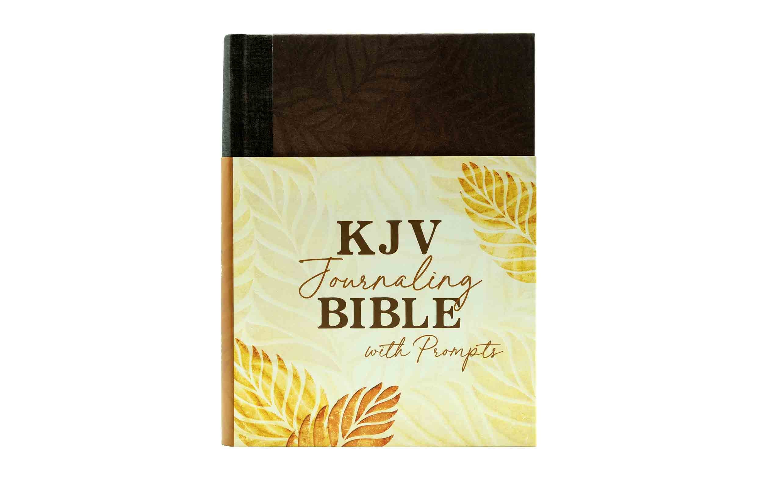 KJV Journaling Bible with Prompts