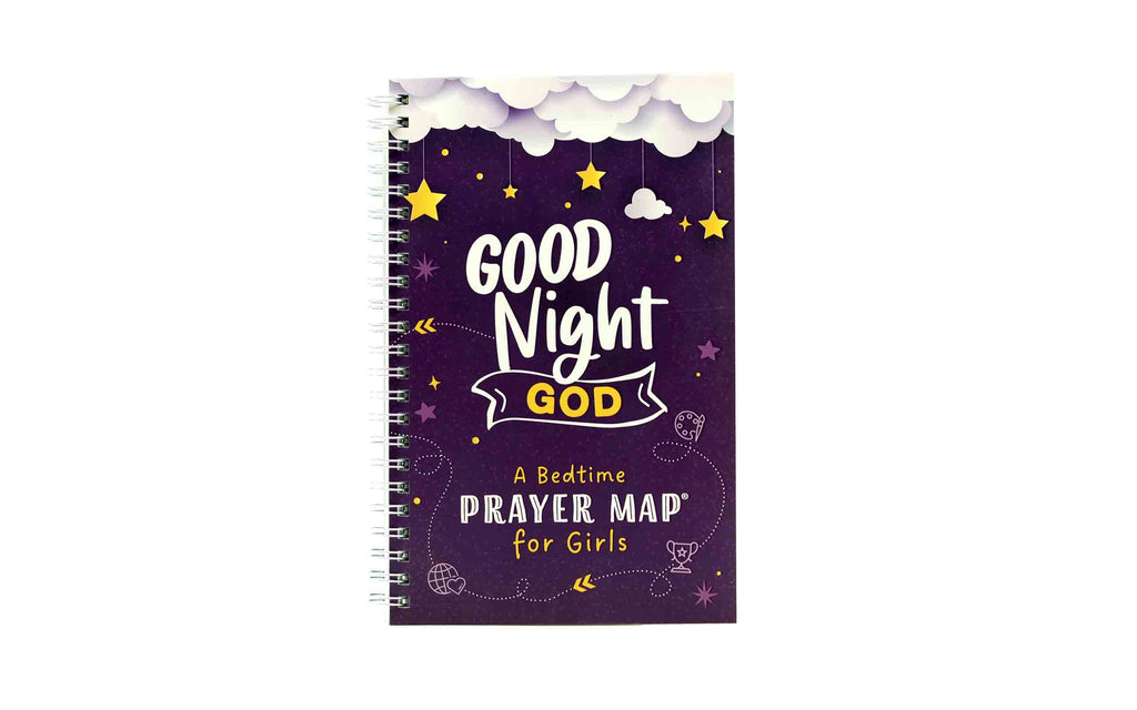 Good Night God: A Bedtime Prayer Map for Girls