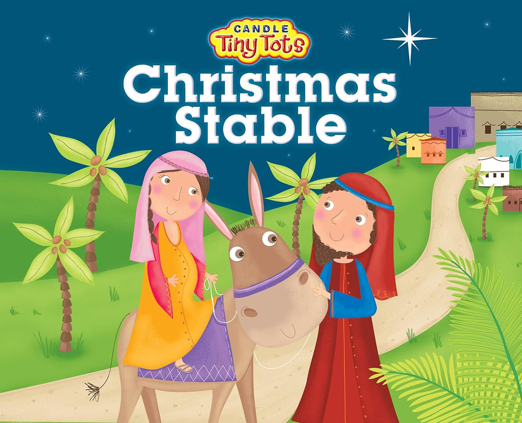 Christmas Stable (Candle Tiny Tots) | Christian Bible Service