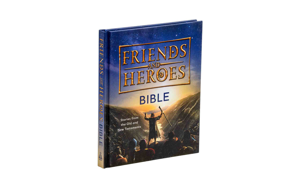 Friends and Heroes | Christian Bible Ser + 500 Questions & Answers from the Bible | Combo